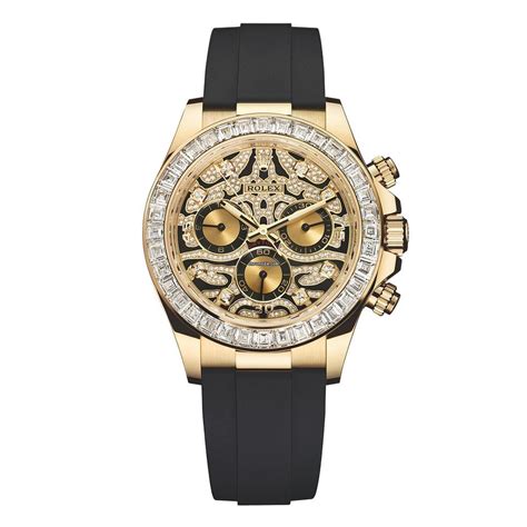 Rolex Daytona 40mm Yellow Gold Eye Of The Tiger Diamond 